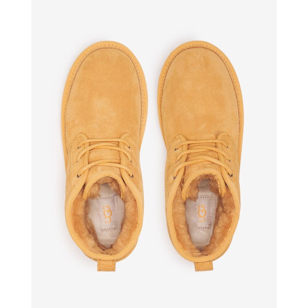 NEW UGG Neumel II Suede Chukka Boots Amber Women’s Size 7 / 6Y 1017320K - Picture 2 of 5